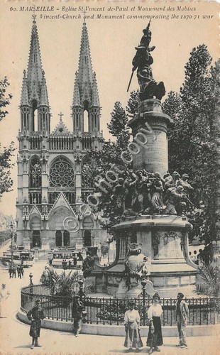 Cartolina - Postcard - Marseille - Eglise St. Vincent - …
