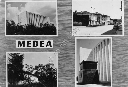 Cartolina - Postcard - Medea - Vedutine - anni '60