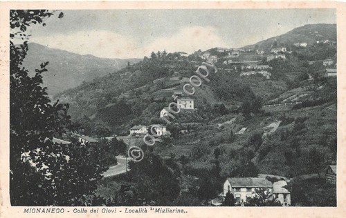 Cartolina - Postcard - Mignanego - Migliarina - Panorama - …