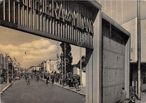 Cartolina - Postcard - Milano - Fiera - Porta Meccanica …
