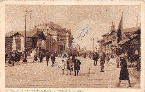 Cartolina - Postcard - Milano - Fiera Esposizione - Palazzo …