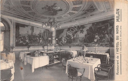 Cartolina - Postcard - Milano - Hotel du Nord - …