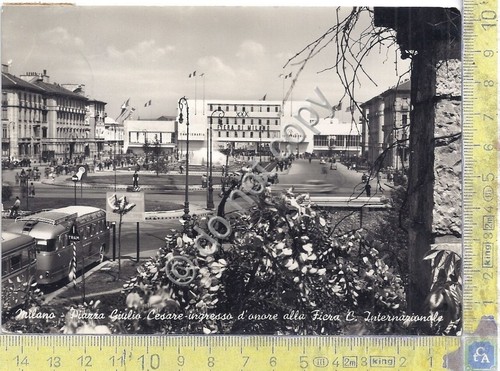 Cartolina - Postcard - Milano - Piazza G. Cesare - …