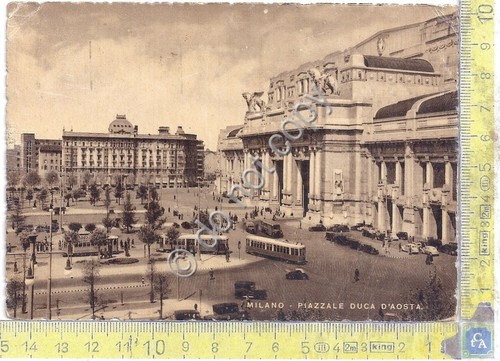 Cartolina - Postcard - Milano - Piazzale Duca D'Aosta - …