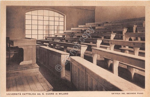 Cartolina - Postcard - Milano - Università Cattolica - Aula