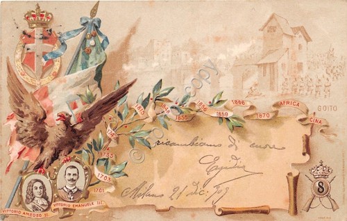 Cartolina - Postcard - Militaria - 8° Reggimento Fanteria - …