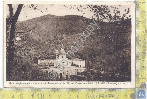 Cartolina - Postcard - Millesimo - Santuario N.S. Deserto - …