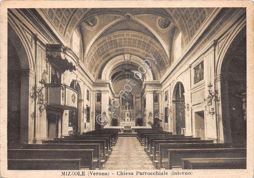 Cartolina - Postcard - Mizzole - Verona - Chiesa - …