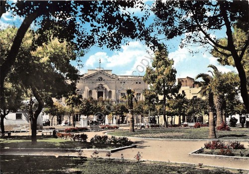 Cartolina - Postcard - Mola di Bari - Stazione ferroviaria …