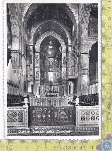 Cartolina - Postcard - Monreale - Cattedrale - Navata - …