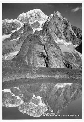 Cartolina - Postcard - Monte Bianco - dal lago di …