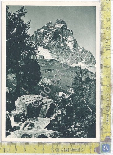 Cartolina - Postcard - Monte Cervino e Torrente Marmore - …