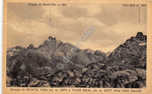 Cartolina - Postcard - Monte Viso Tour Real Alta Valle …
