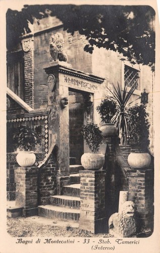 Cartolina - Postcard - Montecatini - Bagni - Stabilimento Tamerici …