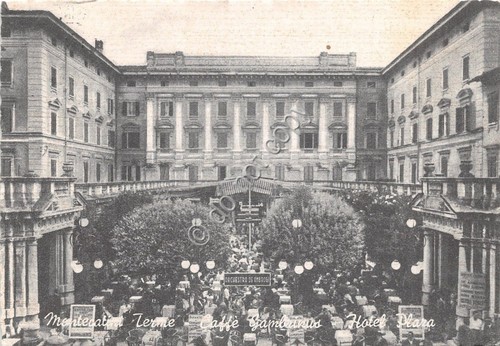Cartolina - Postcard - Montecatini - Caffè Gambrinus - Holtel …