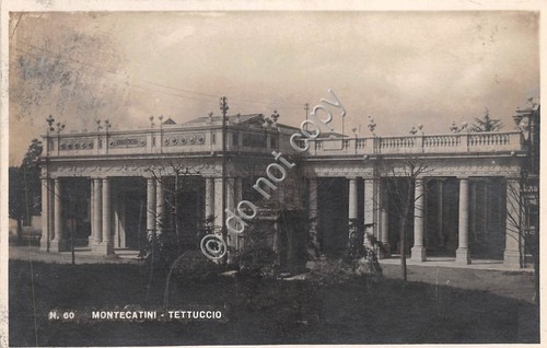 Cartolina - Postcard - Montecatini Tettuccio 1927