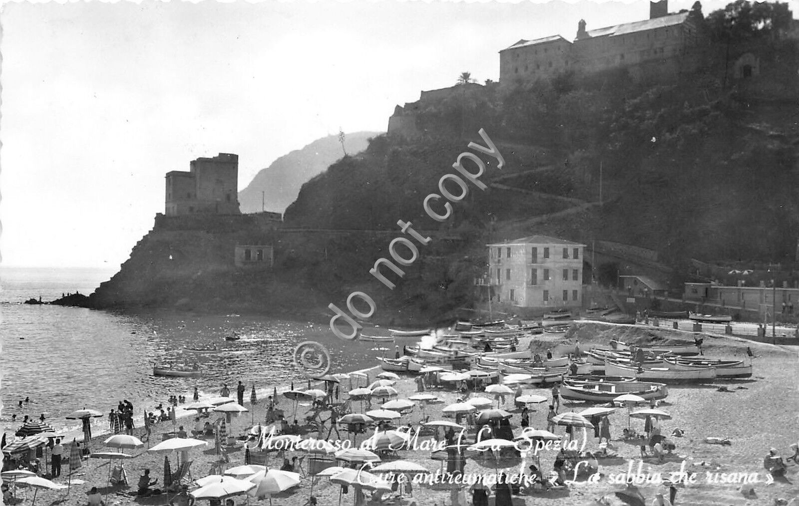 Cartolina - Postcard - Monterosso al Mare - Cure Antireumatiche …