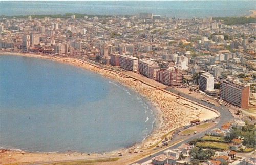 Cartolina - Postcard - Montevideo - Uruguay - Panorama dall'alto …