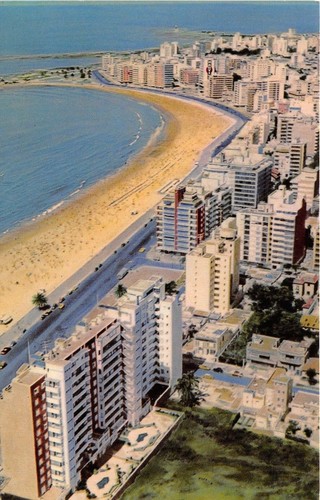 Cartolina - Postcard - Montevideo - Uruguay - Playa Pocitos
