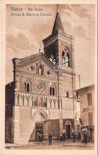 Cartolina - Postcard - Monza - Chiesa S. Maria in …