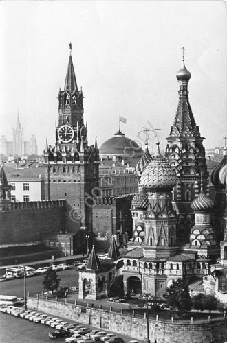 Cartolina - Postcard - Moscow - Tower of Cremlin - …