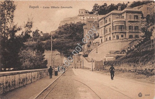 Cartolina - Postcard - Napoli - Corso Vitorio Emanuele - …