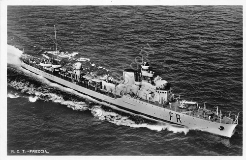 Cartolina - Postcard - Nave - C.T. Freccia - Marina …