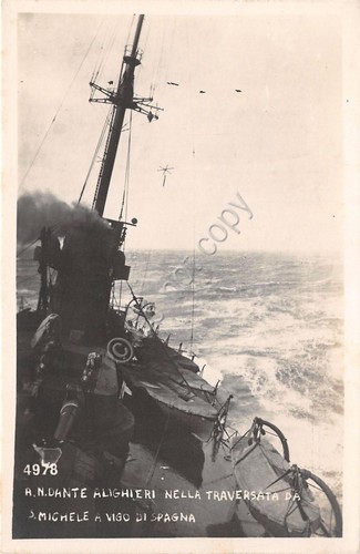 Cartolina - Postcard - Nave - Dante - Attraversata S. …