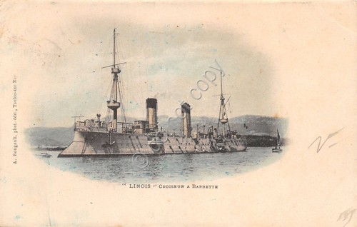 Cartolina - Postcard - Nave Linois - Incrociatore di squadra …