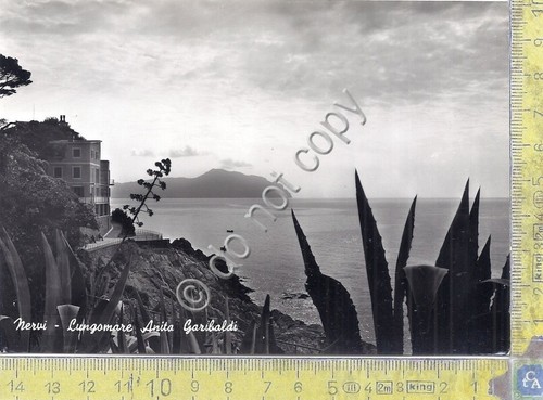 Cartolina - Postcard - Nervi - Lungomare Anita Garibaldi - …