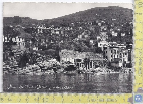 Cartolina - Postcard - Nervi - S. Ilario - Hotel …