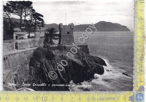 Cartolina - Postcard - Nervi - Torre Gropallo - anni …
