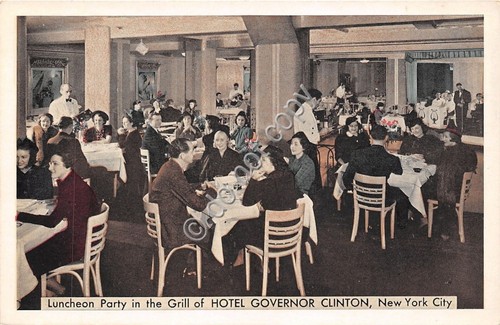 Cartolina - Postcard - New York - Hotel Governor Clinton …