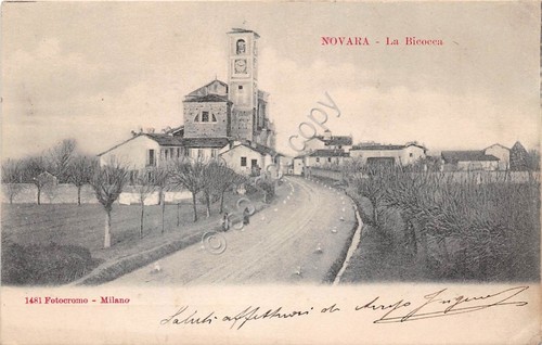Cartolina - Postcard - Novara - La Bicocca - NVG