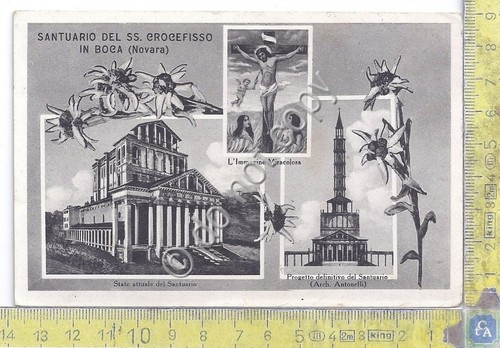Cartolina - Postcard - Novara - Santuario del SS.Crocefisso in …