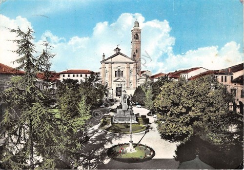 Cartolina - Postcard - Novellara - Giardin i Pubblici - …