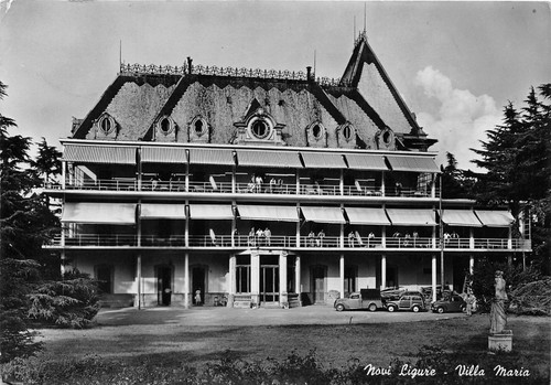 Cartolina - Postcard - Novi Ligure - Villa Maria - …
