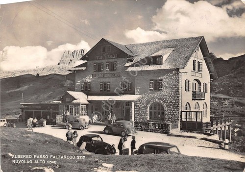 Cartolina - Postcard - Nuvolao Alto - Albergo Passo Falzarego …