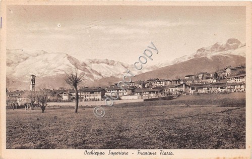 Cartolina - Postcard - Occhieppo Superiore - Frazione Fiario - …
