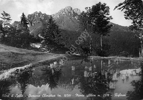 Cartolina - Postcard - Oltre il Colle - Monte Alben …
