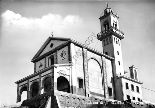 Cartolina - Postcard - Oltrona - San Mamete - Chiesa …
