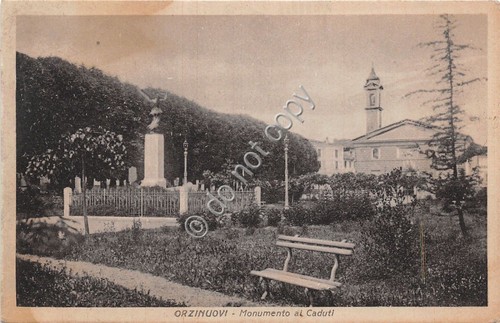 Cartolina - Postcard - Orzinuovi - Monumento ai Caduti - …