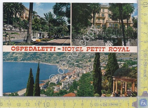 Cartolina - Postcard - Ospedaletti - Hotel Petit Royal - …