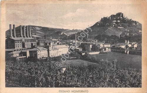 Cartolina - Postcard - Ozzano Monferrato Panorama 1935 VG