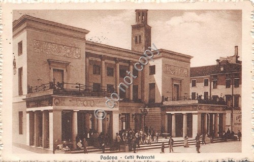 Cartolina - Postcard - Padova - Caffè Pedrocchi - animata …