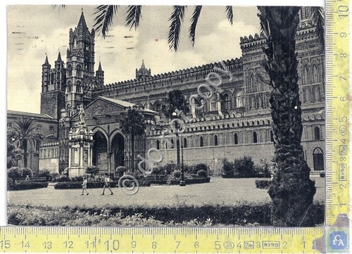 Cartolina - Postcard - Palermo - La Cattedrale - 1956