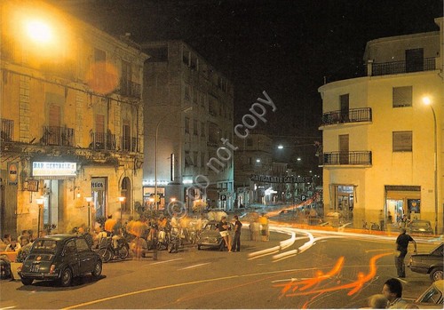 Cartolina - Postcard - Paola - Piazza IV Novembre - …