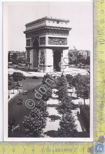 Cartolina - Postcard - Paris - Arc de Trionphe - …