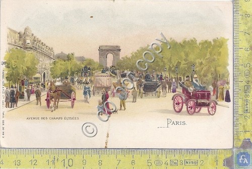 Cartolina - Postcard - Paris - Av Champs Elysees - …