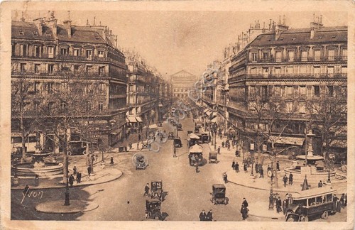 Cartolina - Postcard - Paris - Av. de l'Opera - …